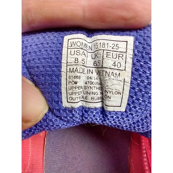 Saucony Cohesion 7 Pink Purple Running Shoes Womens Size 8.5 Sneakers - Picture 8 of 10